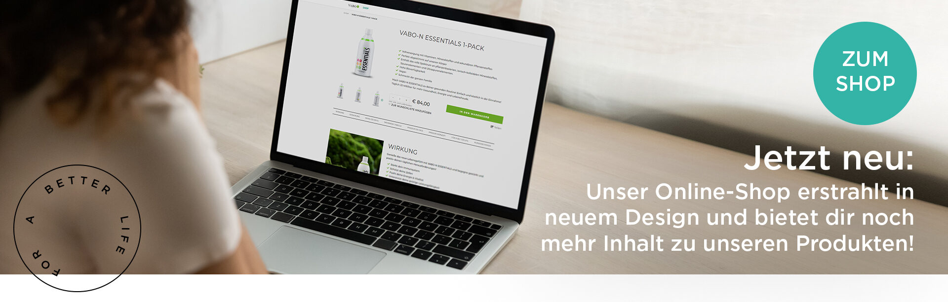 Unser Webshop ist in neuem Design online!