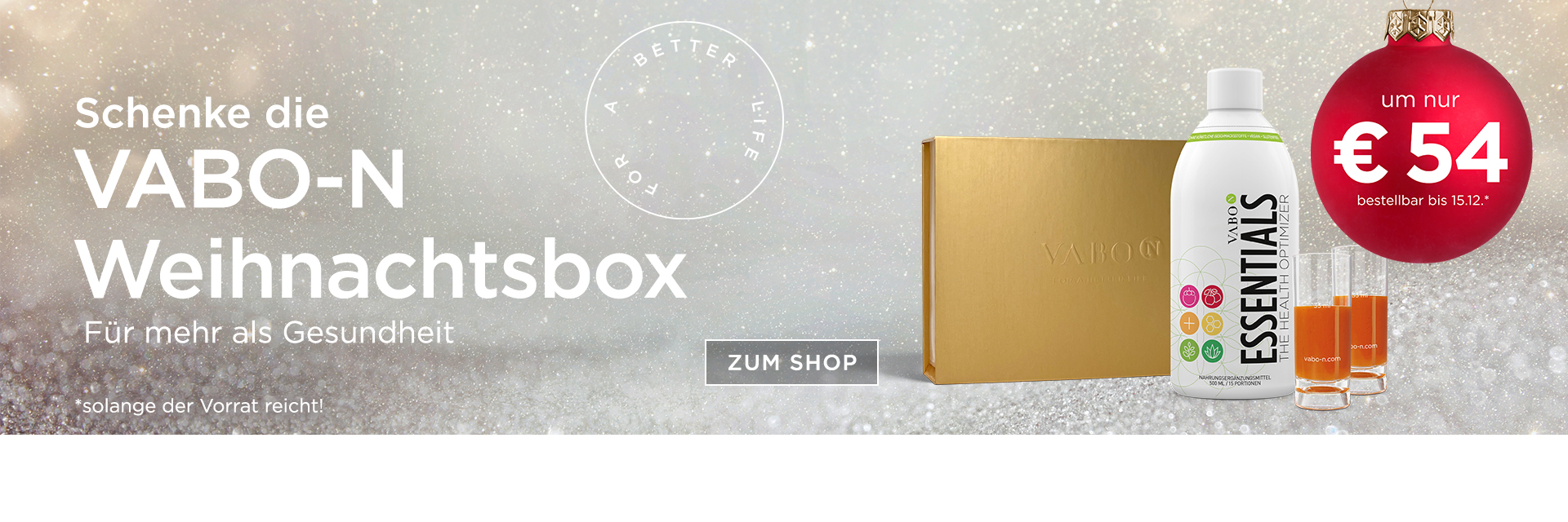 Schenke die VABO-N Weihnachtsboxen - ESSENTIALS